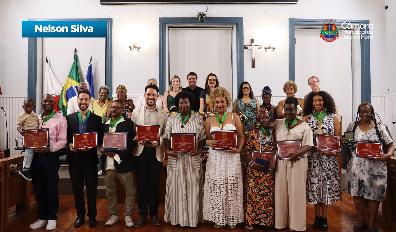 Medalha Nelson Silva - Câmara homenageia 10 personalidades (19/11/2025 00:00:00)