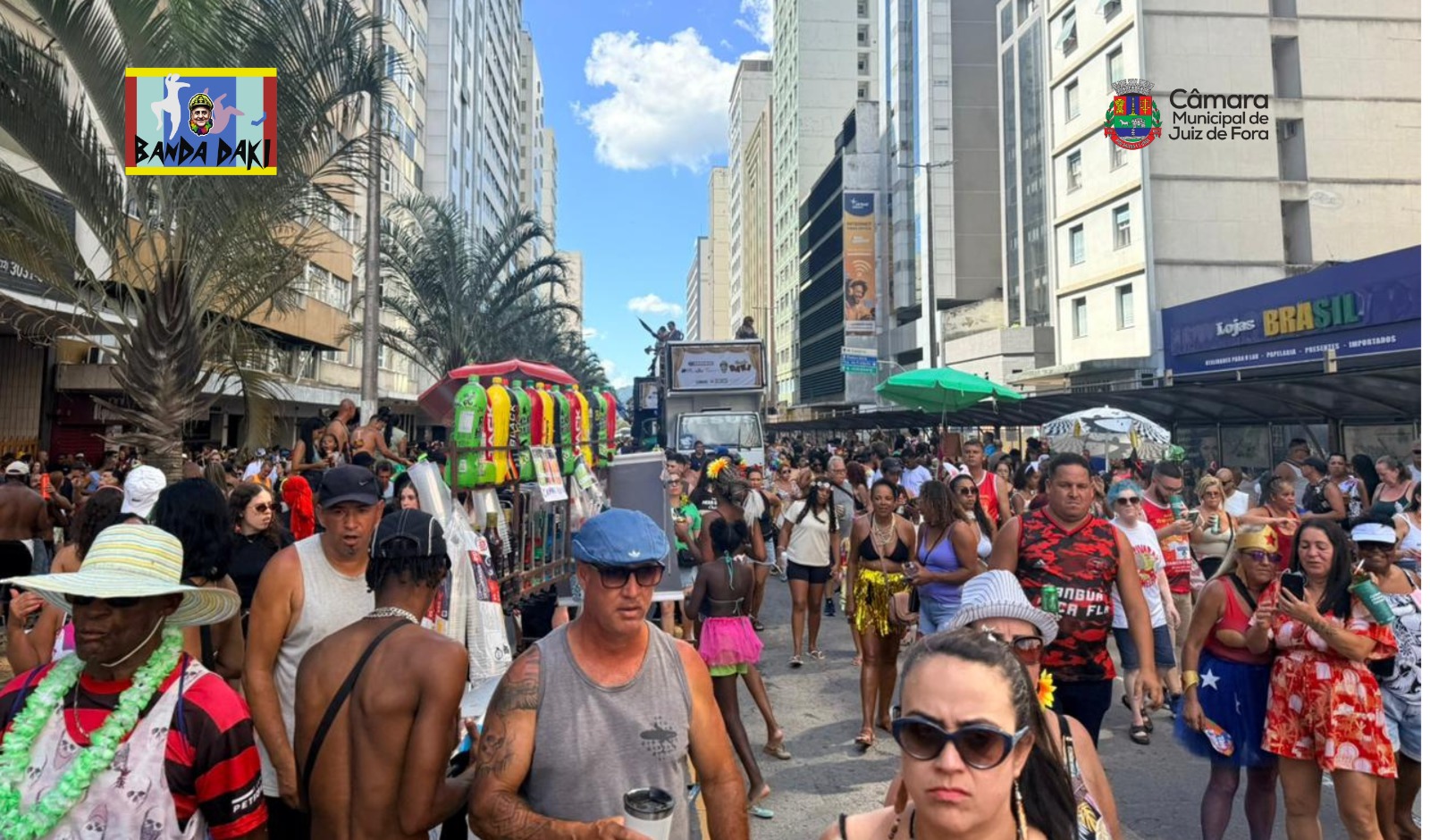 Banda Daki – JFTV transmite desfile que reuniu 13 mil pessoas (15/02/2026 00:00:00)