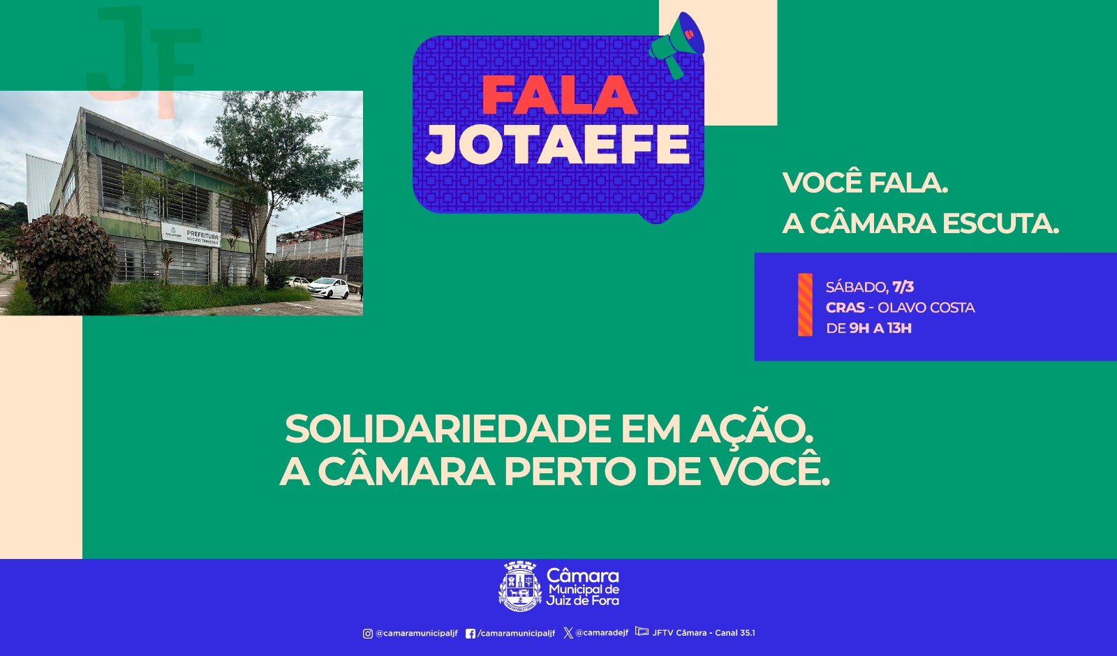 Fala JOTAEFE - Câmara reforça solidariedade às vítimas das chuvas na Região Sudeste (02/03/2026 00:00:00)