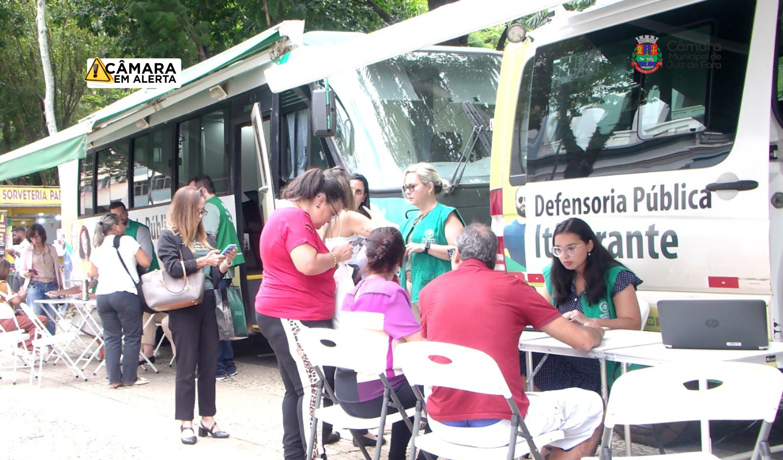 Reconstruir JF - Câmara Municipal e Defensoria Pública atenderam vítimas da chuva (03/03/2026 00:00:00)