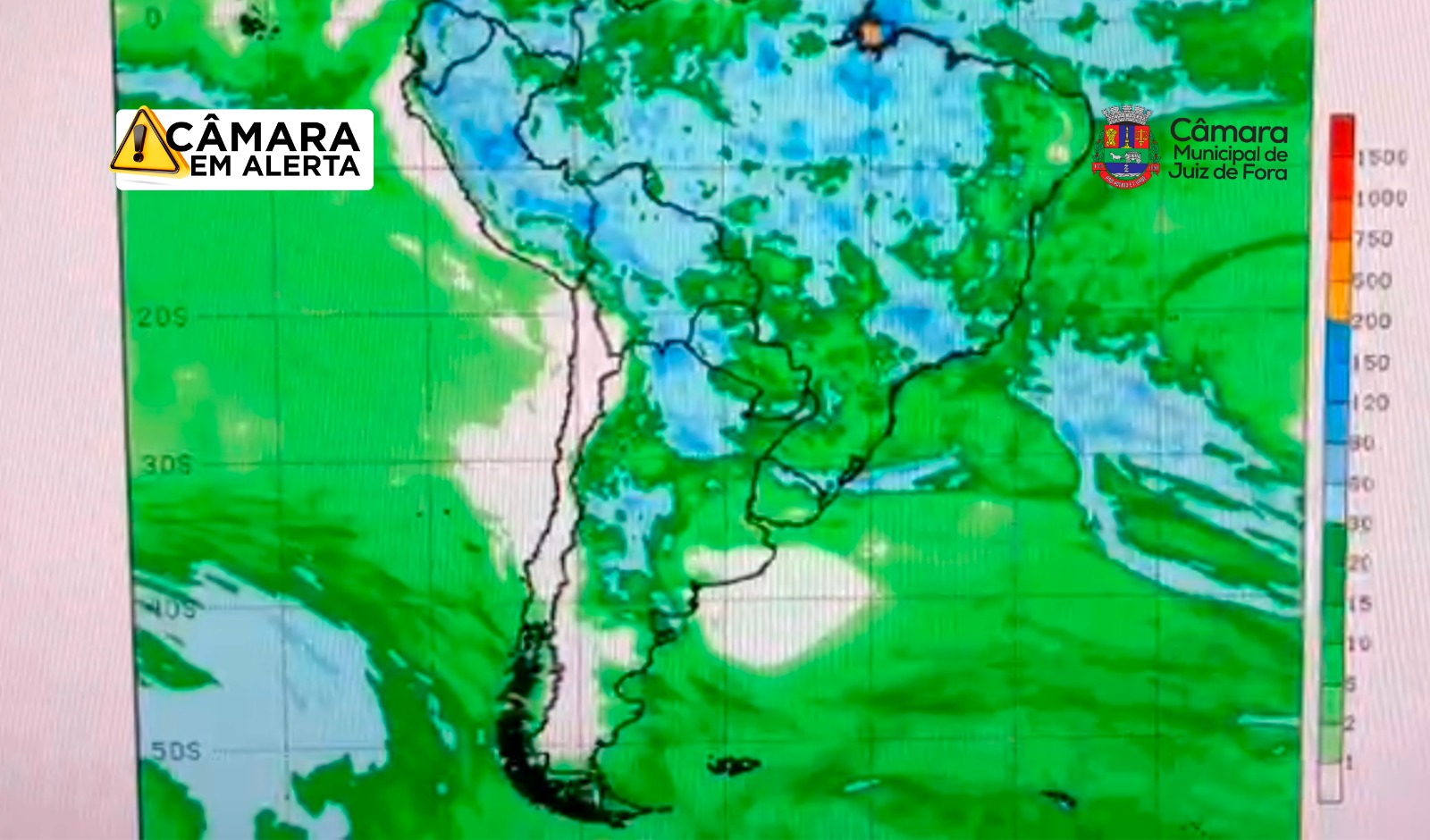 Previsão do tempo - Chuvas fortes para o final de semana (05/03/2026 00:00:00)