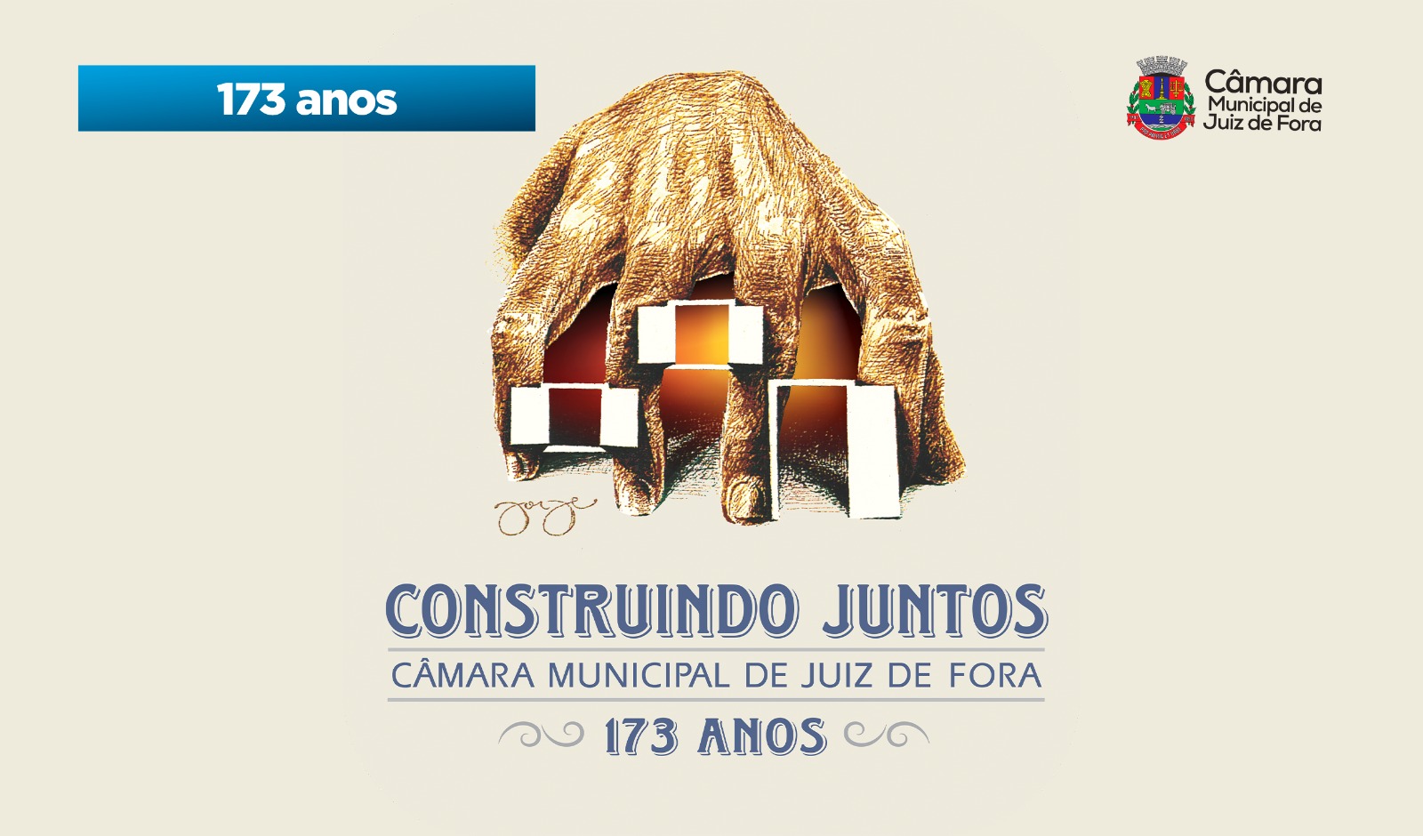 A mão que acolhe -  Arte, memória e reconstrução nos 173 anos da Câmara Municipal (08/04/2026 00:00:00)