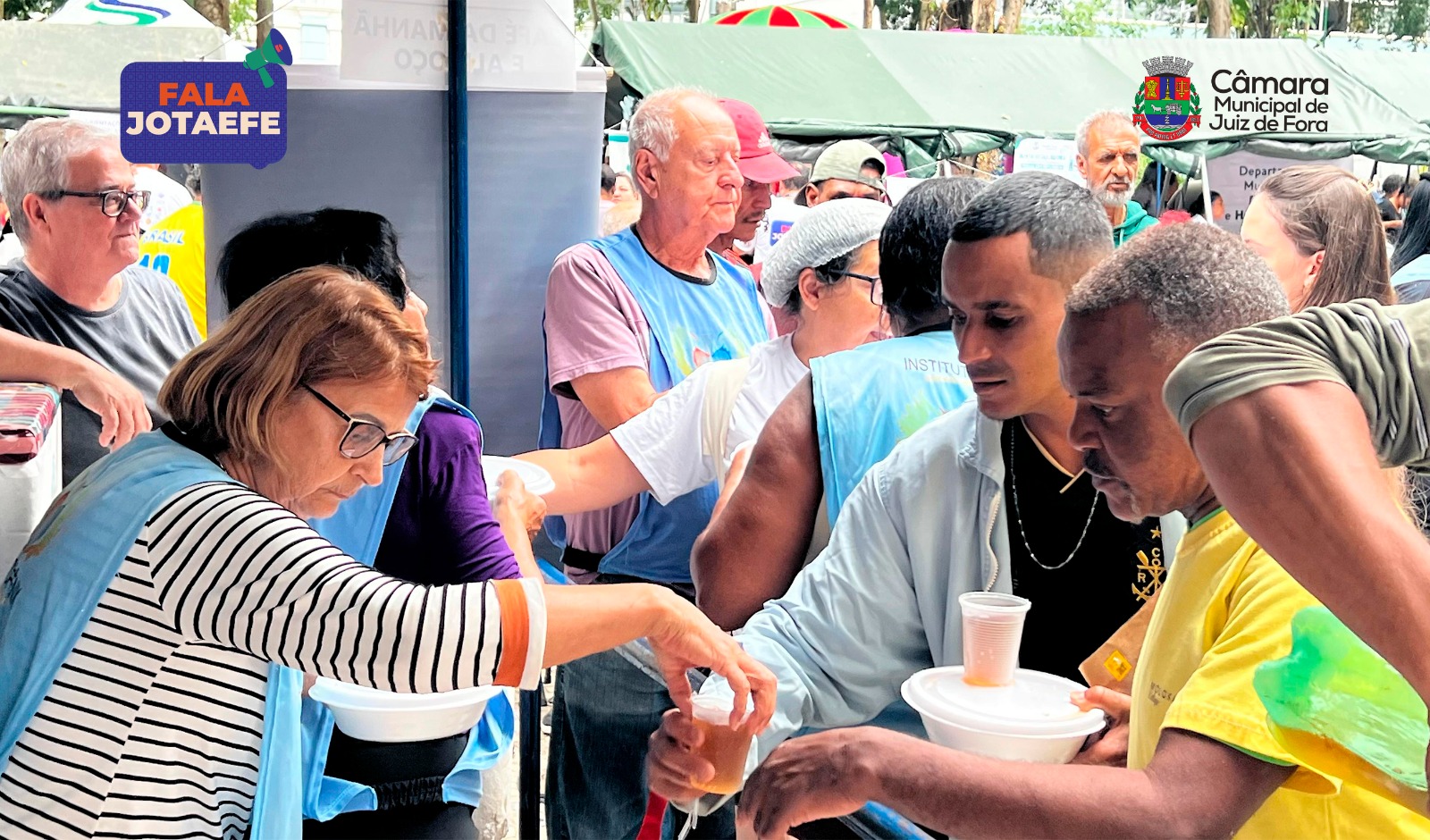 Fala Jotaefe - Rua de Direitos oferece serviços gratuitos, cidadania e acolhimento (12/05/2026 00:00:00)