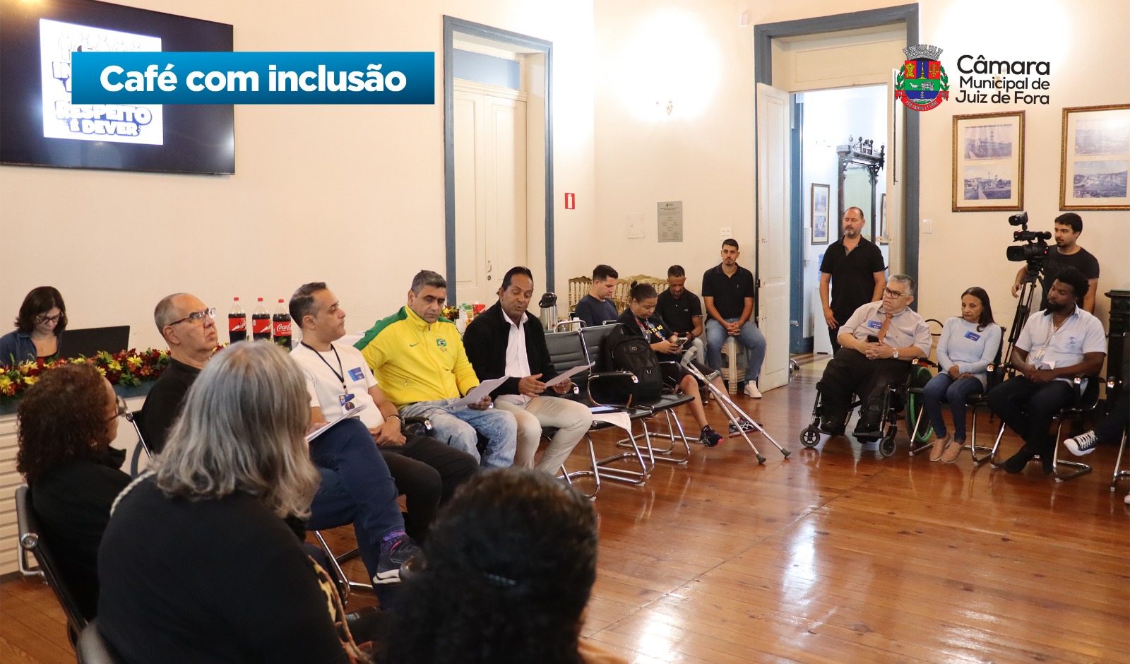 Café com inclusão - Comissão de Defesa dos Direitos da Pessoa com Deficiência se reúne na Câmara (20/05/2026 00:00:00)