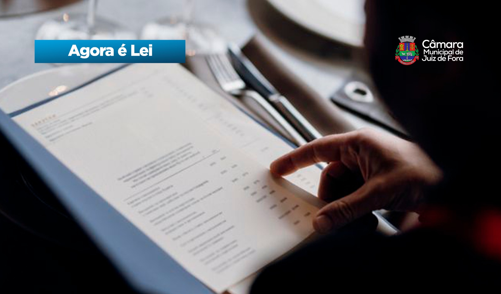 Agora é Lei - Identificação do tamanho das porções no cardápio em restaurantes (11/08/2026 00:00:00)