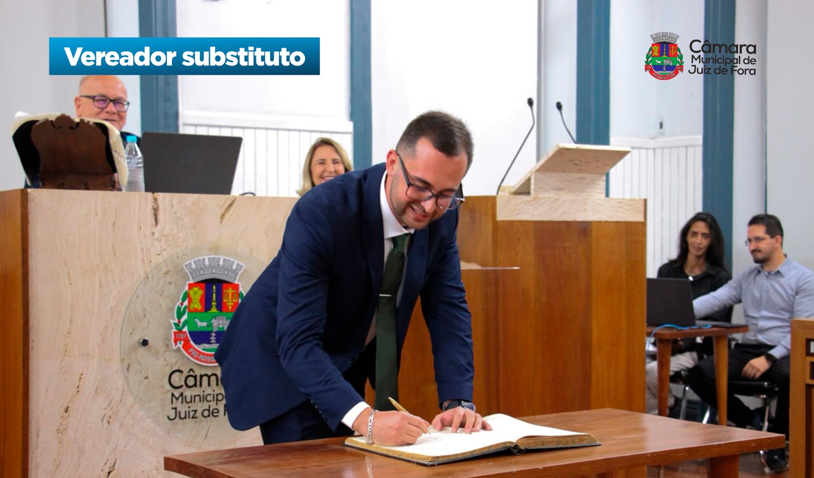 Posse Parlamentar - Yuri Fófano assume mandato como vereador substituto até 31 de setembro (20/08/2026 00:00:00)