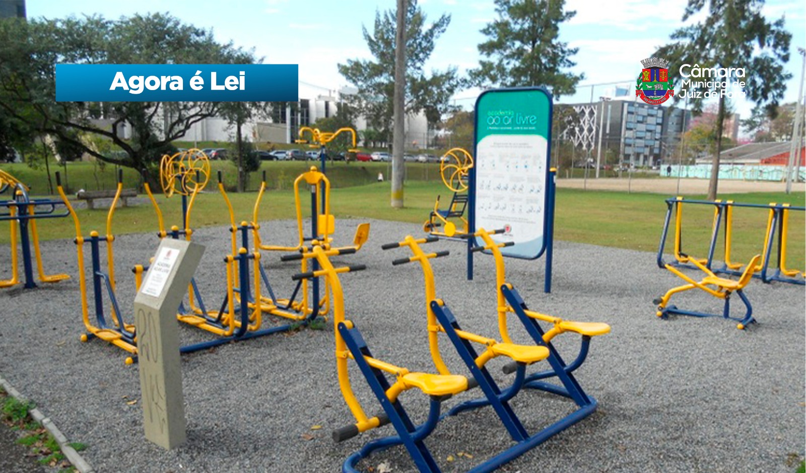 Agora é Lei -  Academia ao ar livre para a terceira idade (20/03/2026 00:00:00)