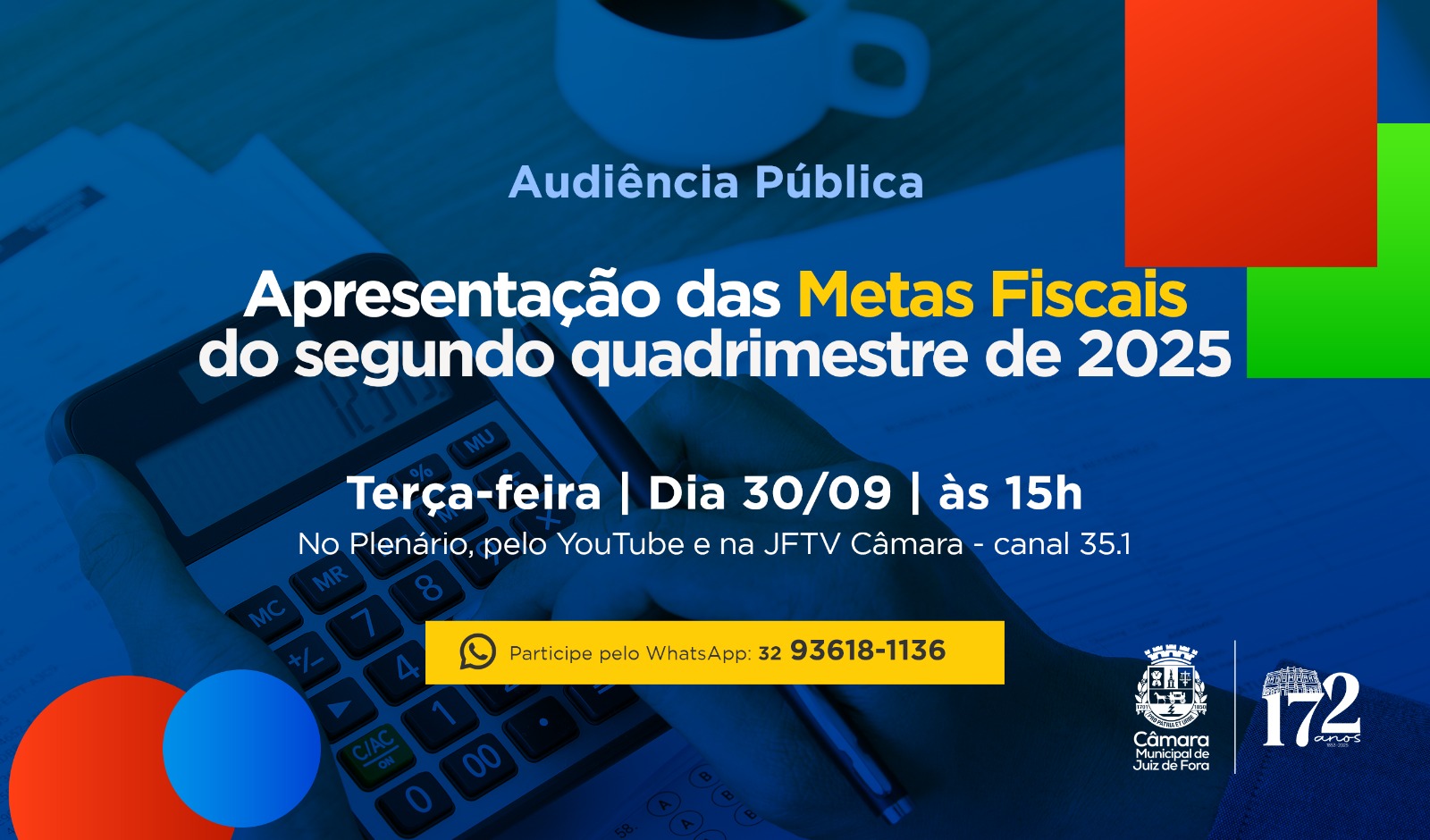 Audiência Pública - Audiência Pública - Câmara discute Metas Fiscais do Município (24/09/2025 00:00:00)