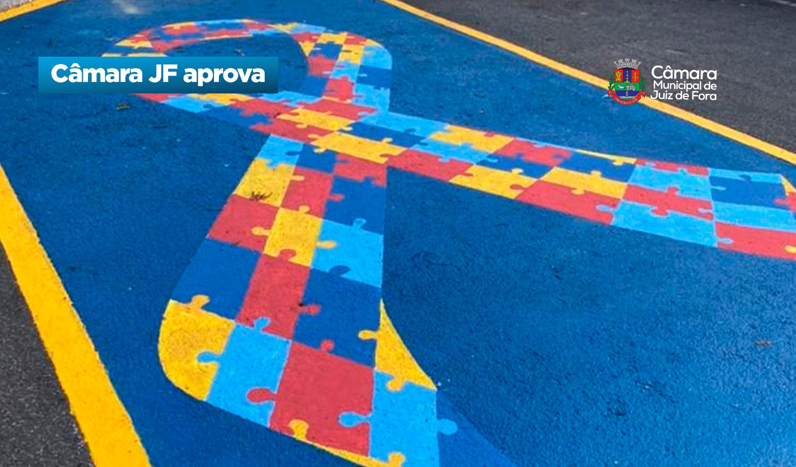 Câmara JF aprova - Inclusão do símbolo do transtorno do espectro autista em vagas de estacionamento (24/03/2026 00:00:00)
