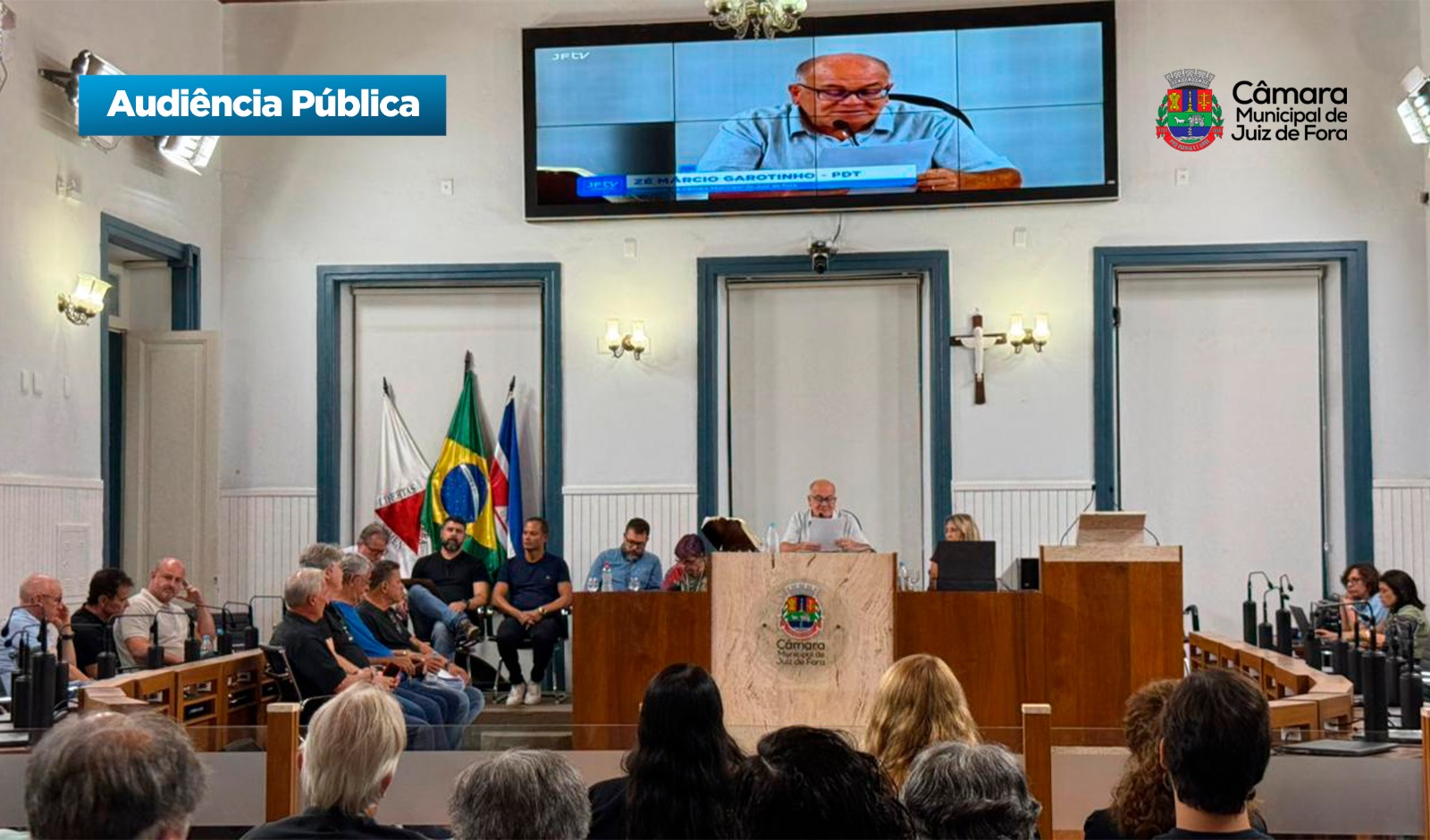 Audiência Pública - Limites de ruído em shows e eventos em clubes de JF (13/02/2026 00:00:00)