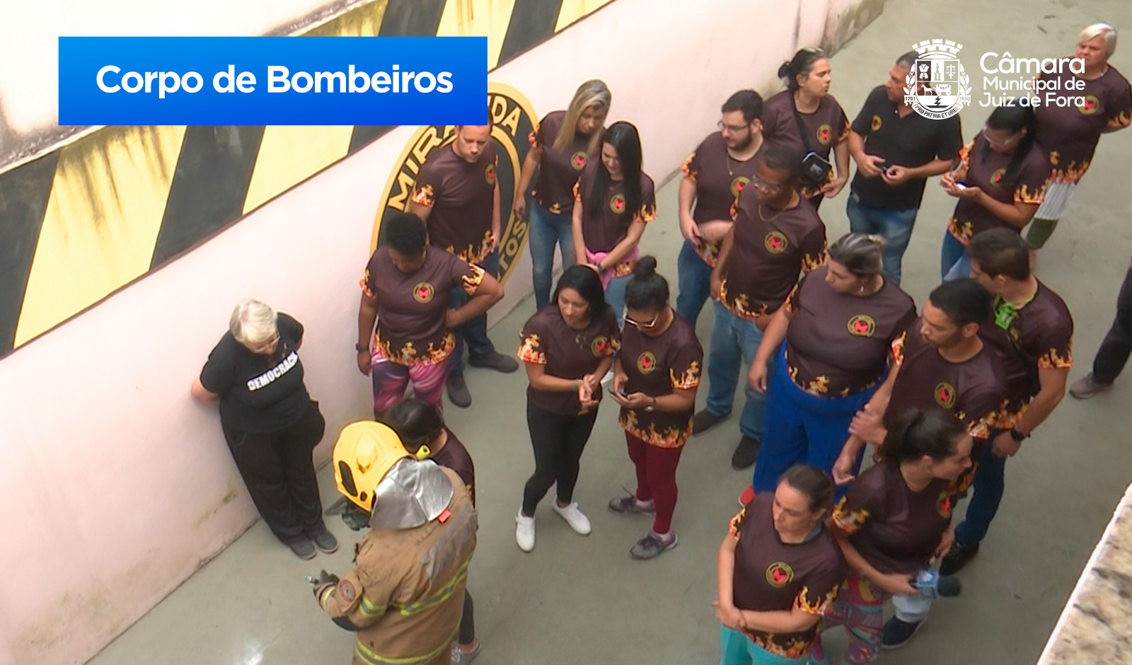 Semana de Segurança - Servidores fazem curso de brigadista (18/04/2023 00:00:00)