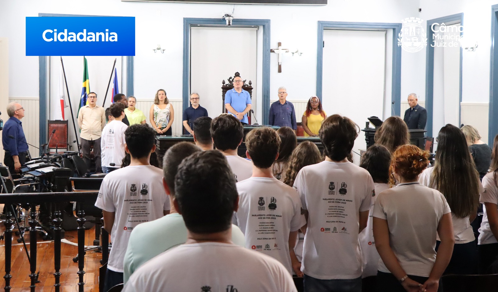 PJ 2023 - Estudantes recebem certificados em cerimônia de encerramento (04/10/2023 00:00:00)