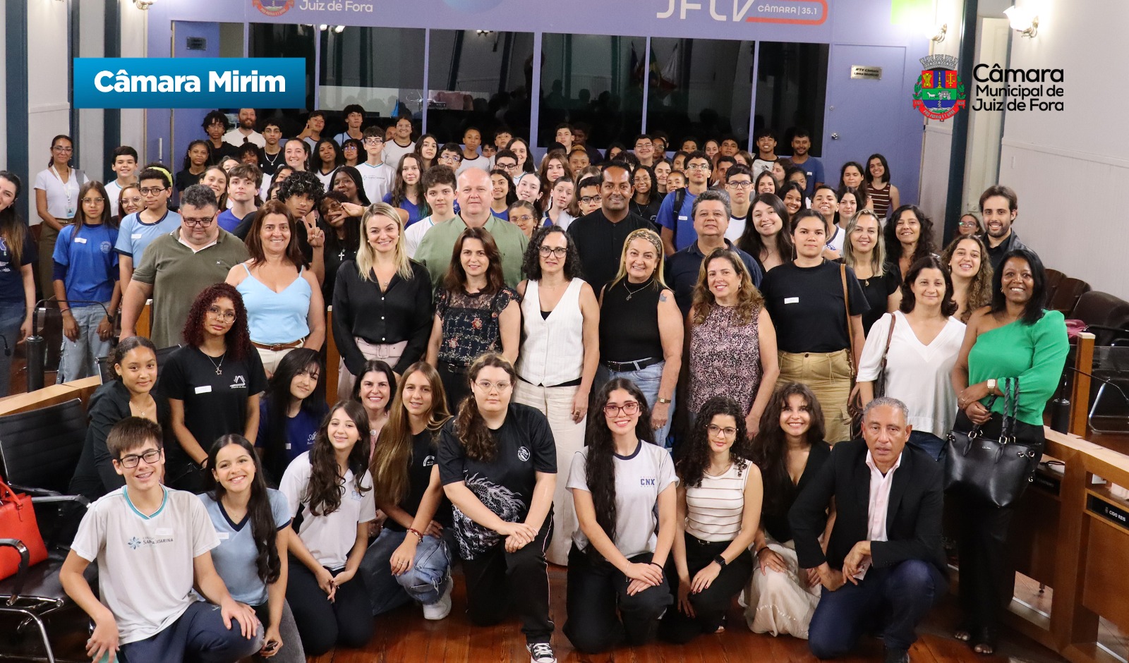 Câmara Mirim - Estudantes simulam Audiência Pública para discutir “Saúde e bem-estar nas escolas” (06/11/2025 00:00:00)