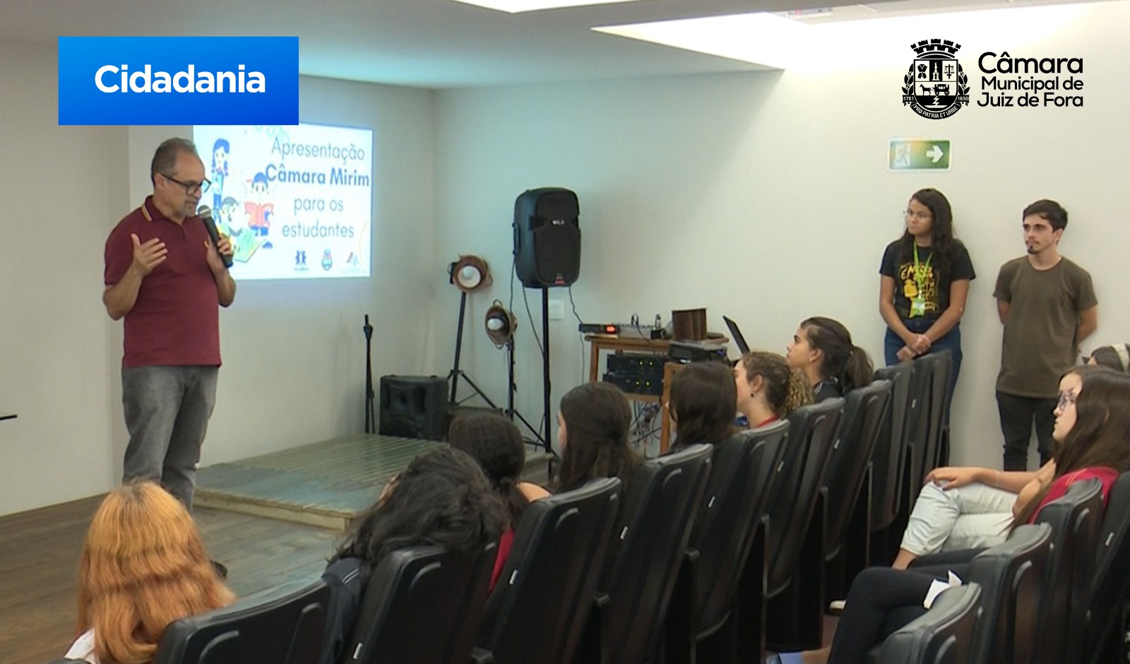 Câmara Mirim visita Colégio Cave pela primeira vez (23/03/2023 00:00:00)