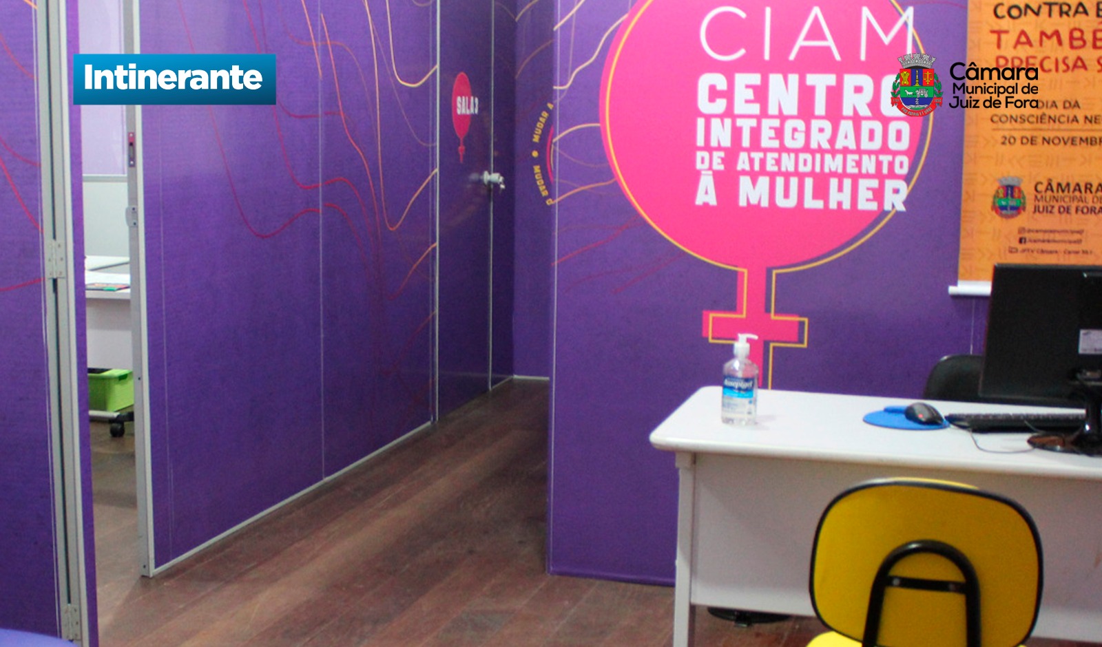Ciam itinerante leva informação e direitos a mulheres em situação de violência e vulnerabilidade (21/08/2025 00:00:00)