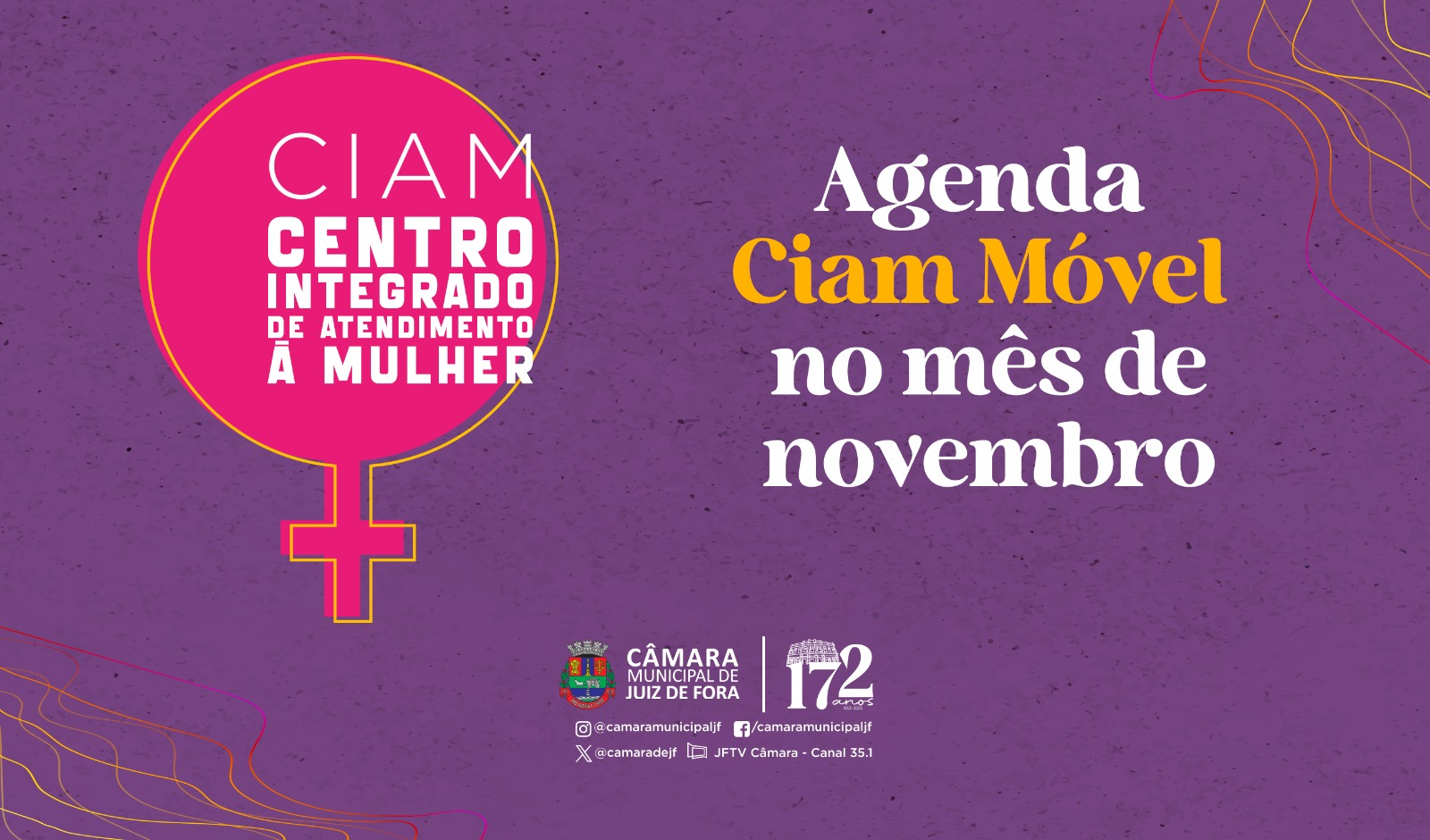 Ciam Móvel estará em escolas e eventos sociais no mês de novembro (11/11/2025 00:00:00)
