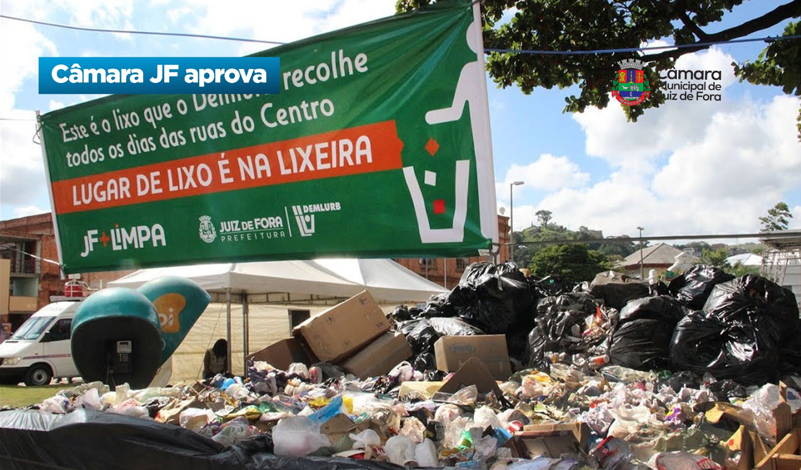 Câmara JF aprova - Denúncia de descarte irregular de lixo (07/07/2026 00:00:00)