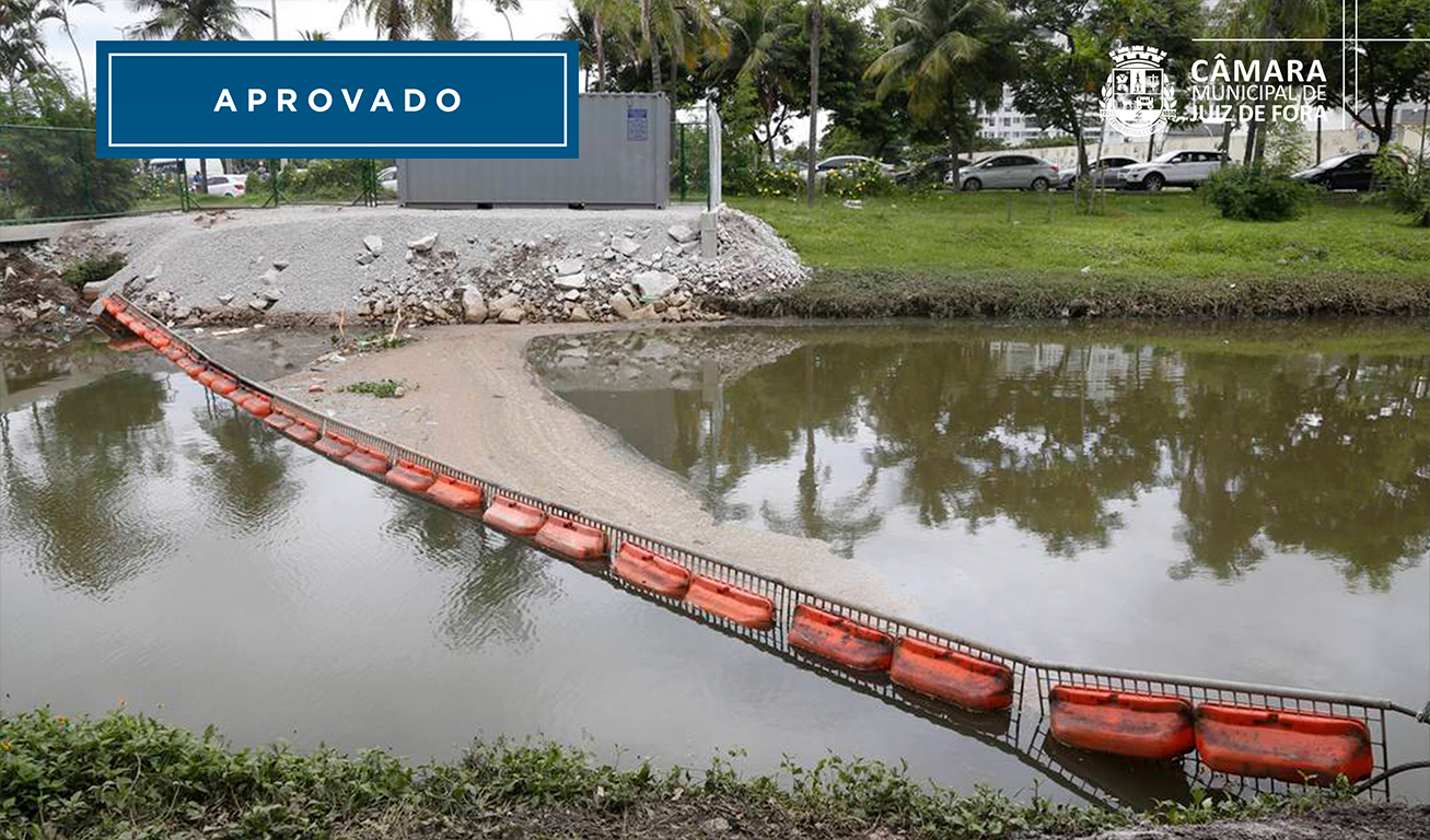 Câmara aprova PL que prevê a instalação de ecobarreiras em redes hidrográficas (14/12/2022 00:00:00)