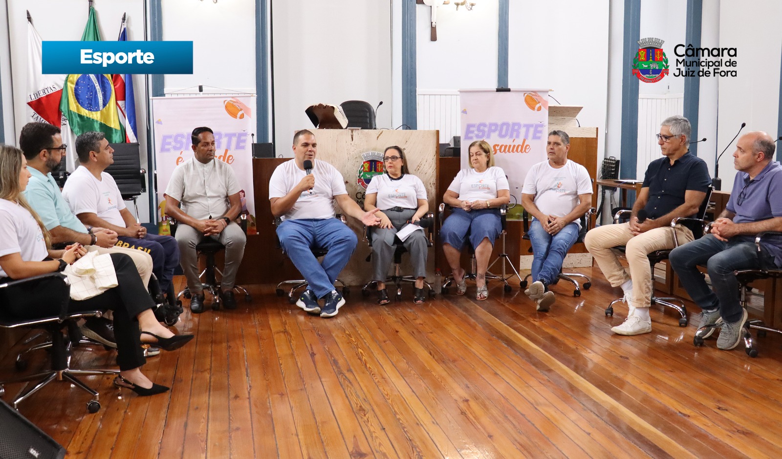 Esporte é Saúde - Atletas e gestores querem o esporte no Orçamento Municipal (29/10/2025 00:00:00)