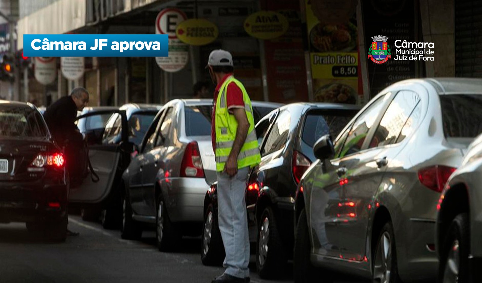 Câmara JF aprova - Proibição de cobrança de estacionamento em vias públicas (31/03/2026 00:00:00)