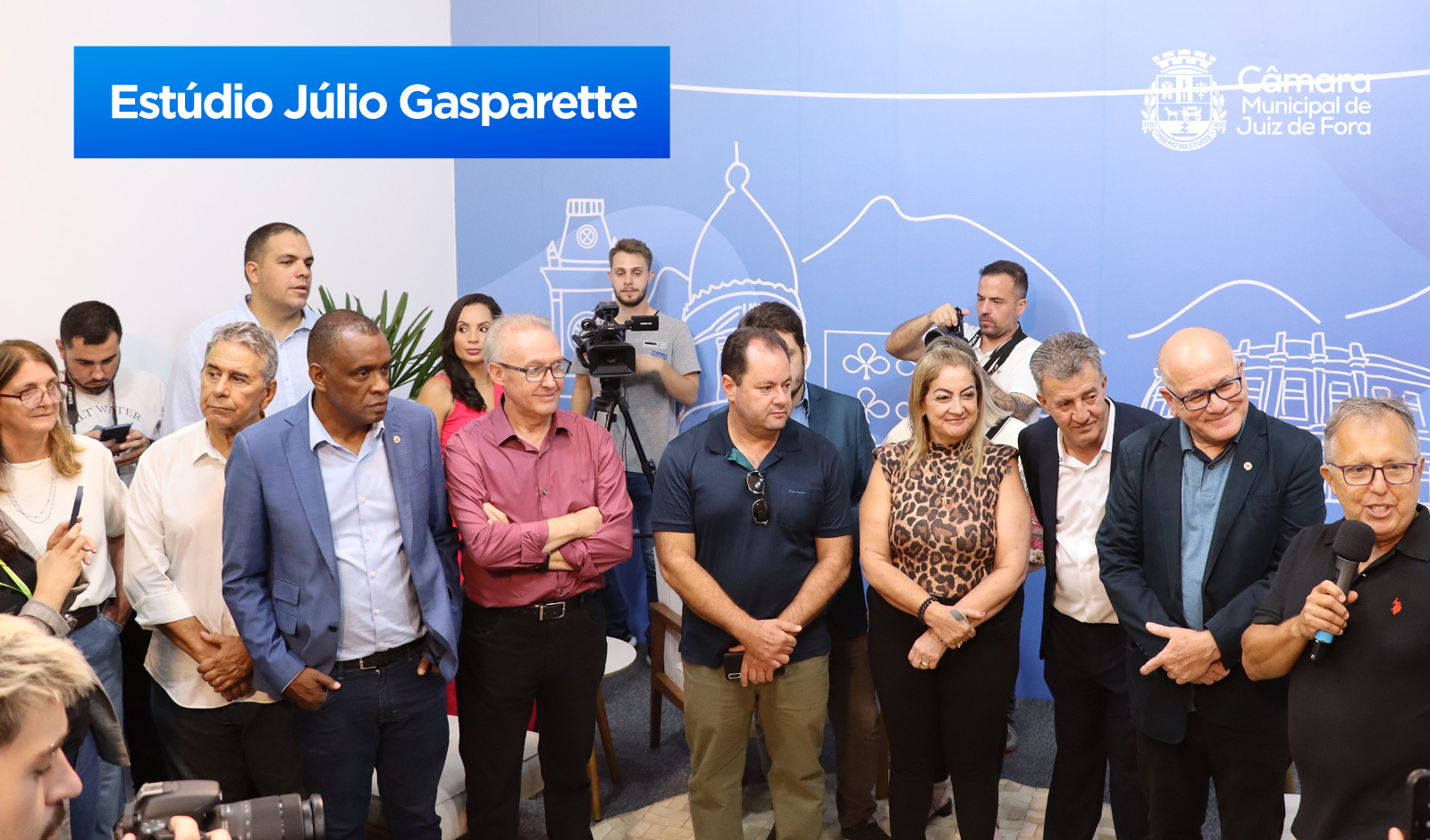 Câmara 170 anos - JFTV Câmara inaugura novo estúdio e programação (14/04/2023 00:00:00)