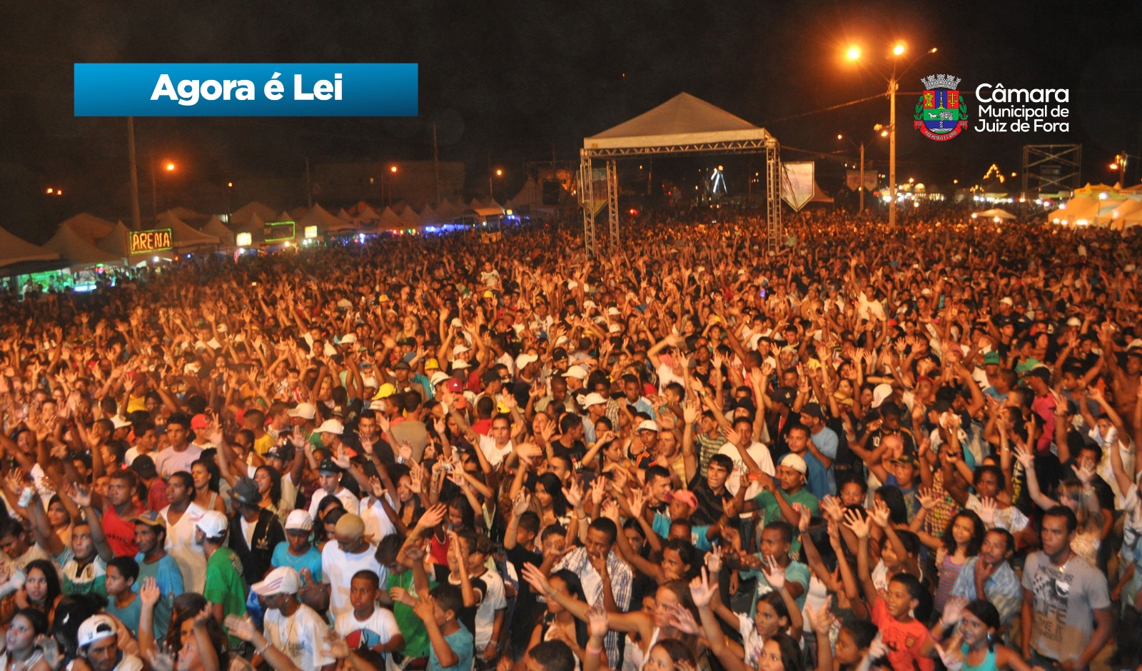 Agora é Lei - Proibição de apologia ao crime e de conteúdos obscenos em eventos em JF (10/03/2026 00:00:00)