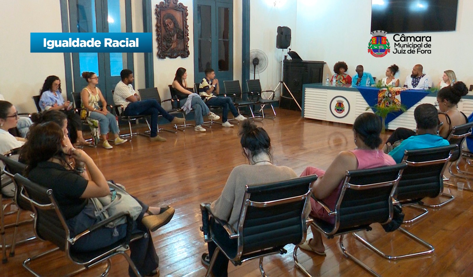 Comissão de Igualdade Racial reúne ativistas em roda de conversa na Câmara (10/12/2025 00:00:00)