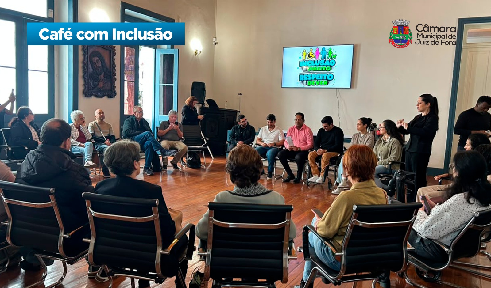 Café com Inclusão - Câmara Municipal debate direitos, acessibilidade e esporte paralímpico (21/09/2026 00:00:00)