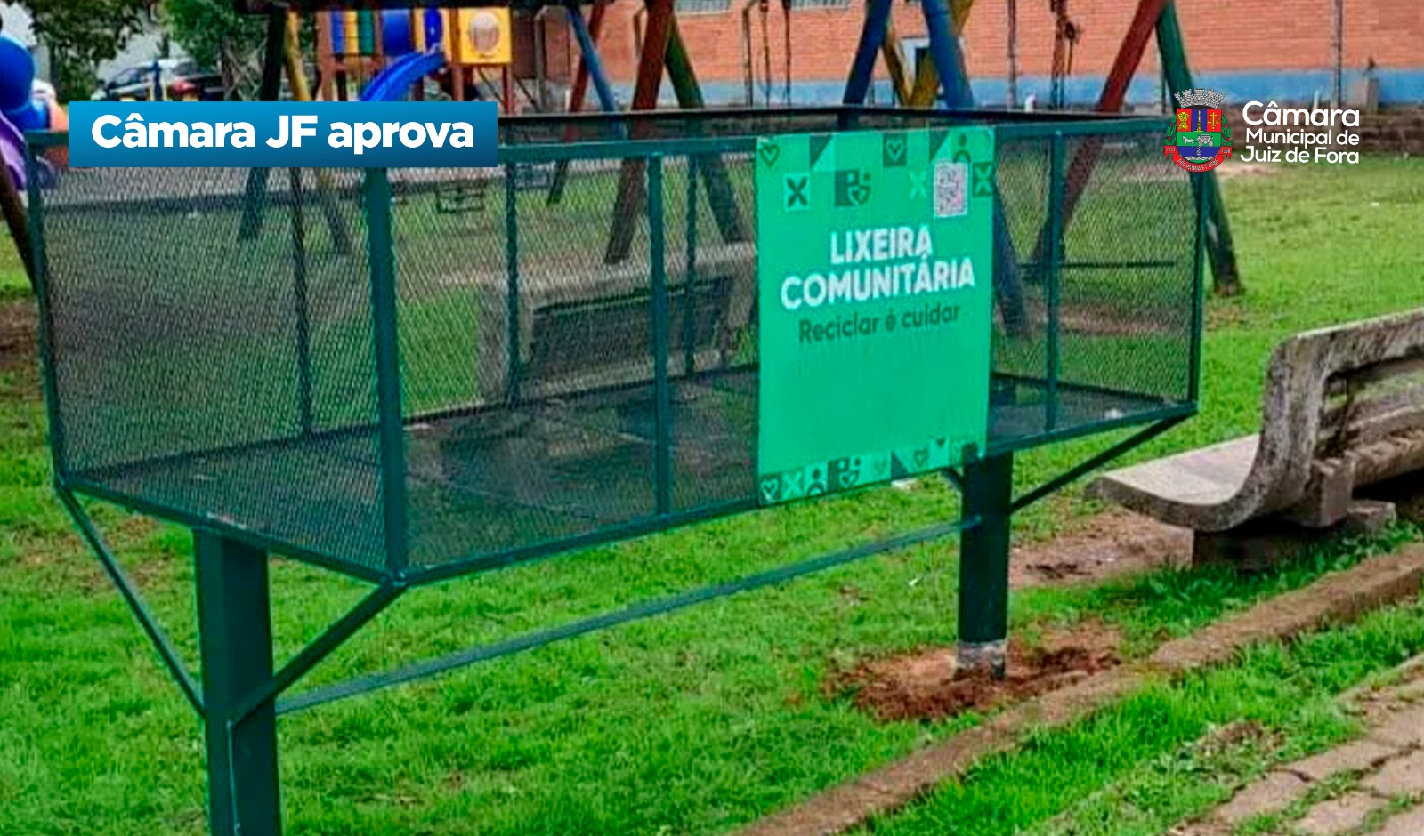 Câmara JF aprova - Lixeiras comunitárias para coleta de resíduos e recicláveis (21/08/2026 00:00:00)