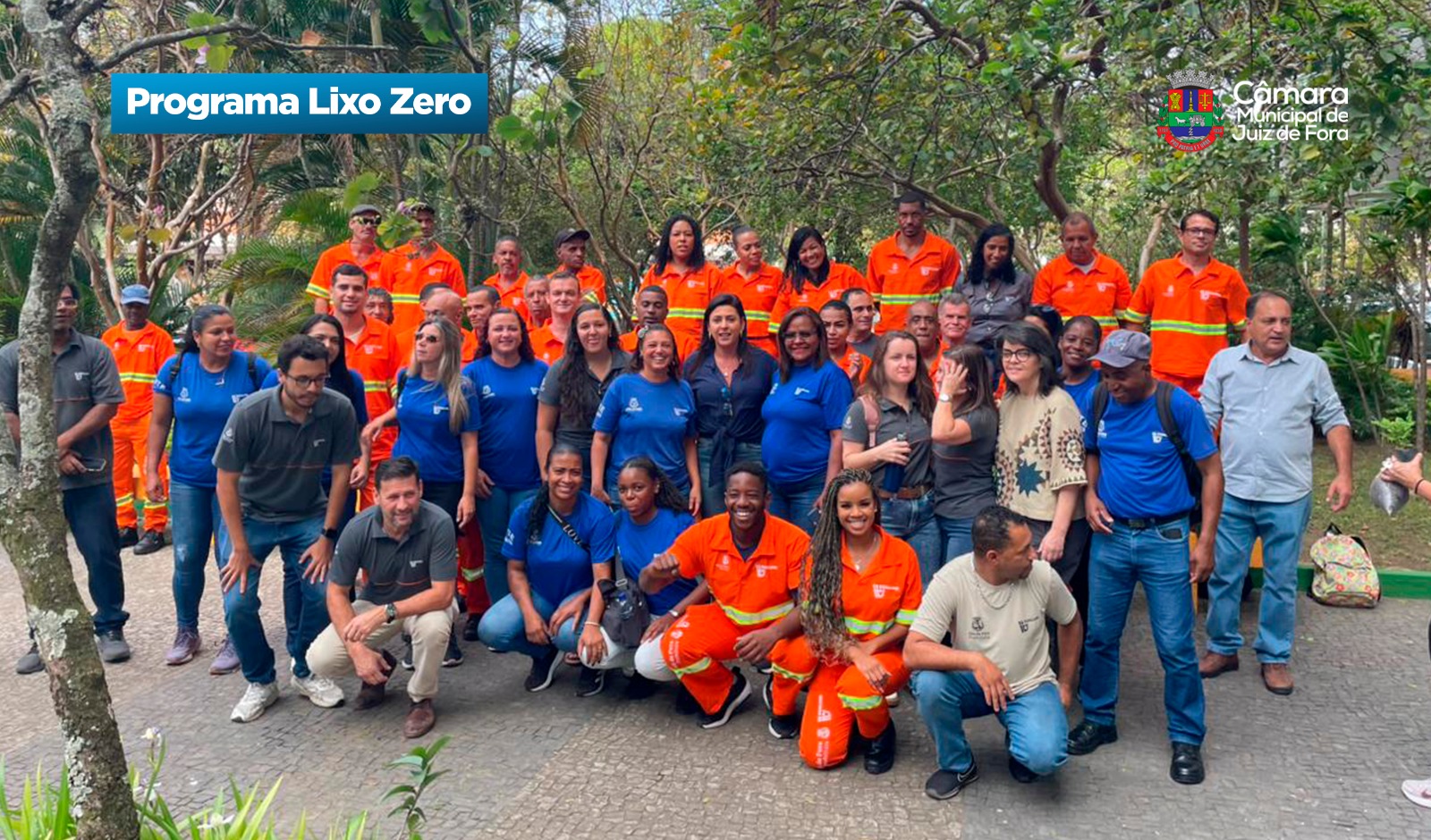 Vereadores participam de ação do Programa Lixo Zero (22/09/2025 00:00:00)
