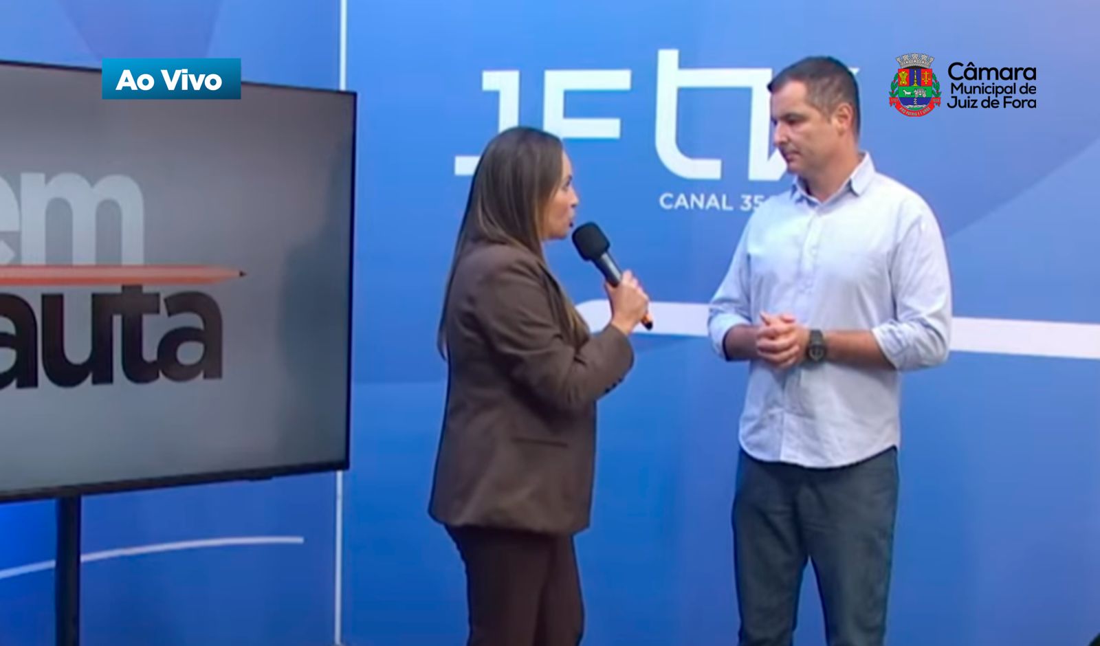 Ao vivo - Marlon Siqueira faz balanço sobre Audiência Pública em entrevista à JFTV, canal 35.1 (26/09/2025 00:00:00)