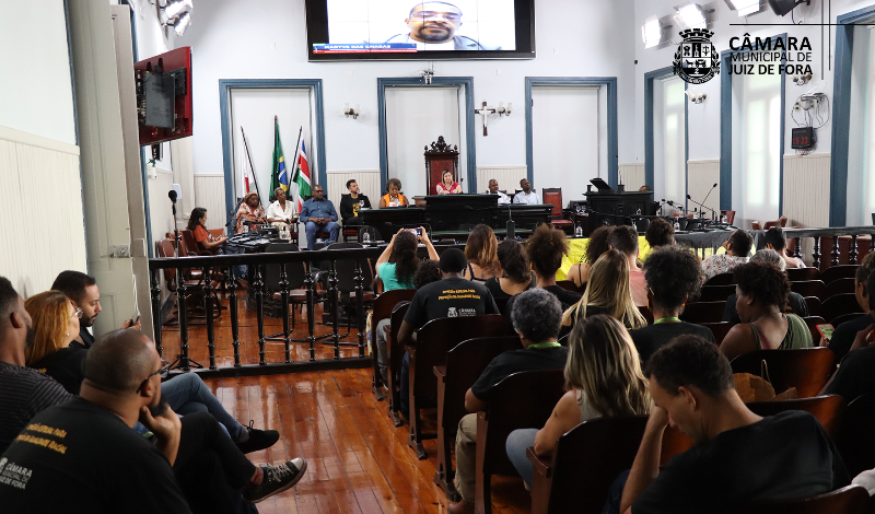 Câmara promove palestra sobre os desafios da luta antirracista (28/11/2022 00:00:00)