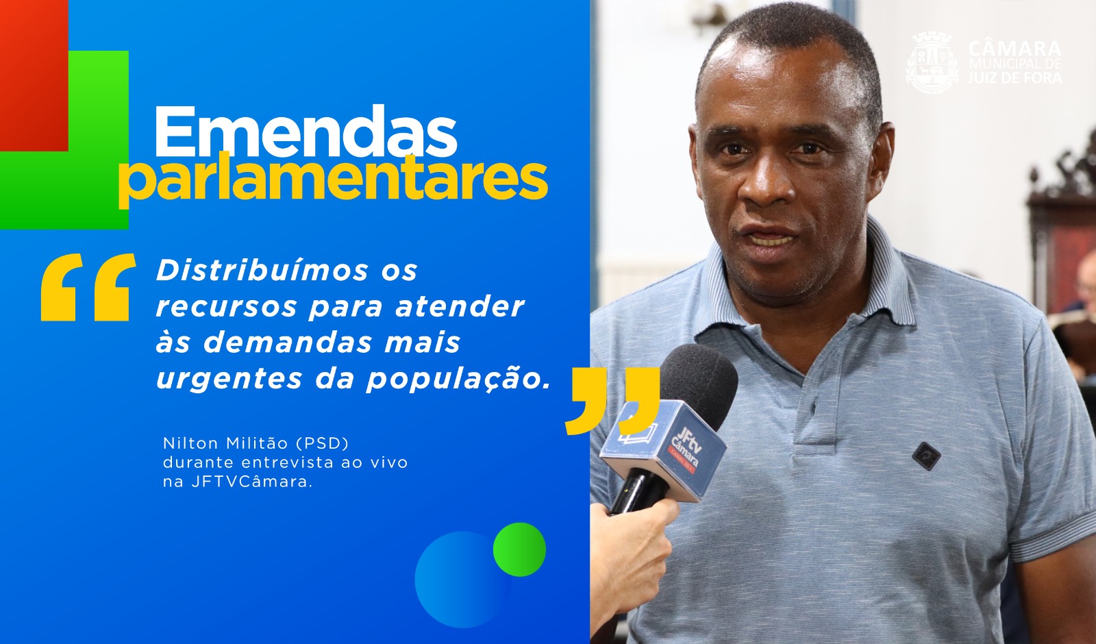 Ao Vivo - Nilton Militão analisa emendas parlamentares (07/02/2023 00:00:00)