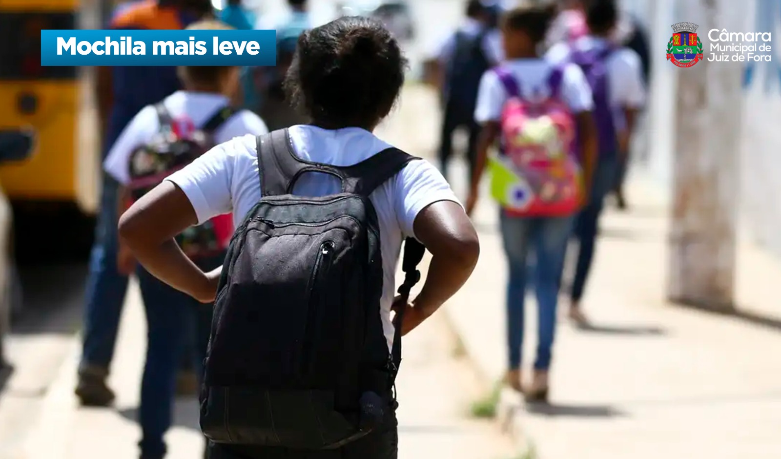 Mochilas mais leves - Aprovado limite do peso de mochilas escolares na educação infantil e fundamental (03/12/2025 00:00:00)