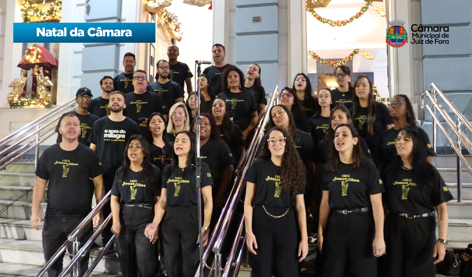 Natal da Câmara - Coral da Ibrem e bandas de rock animaram público em apresentação (10/12/2025 00:00:00)