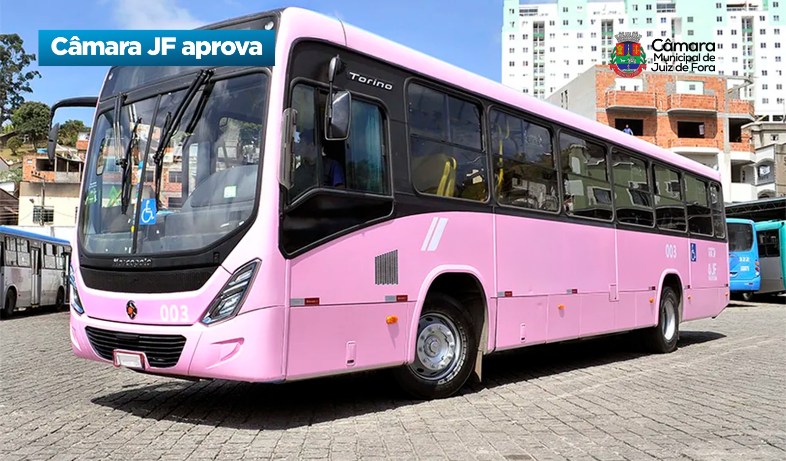 Câmara JF aprova - Programa Ônibus Rosa (06/02/2026 00:00:00)