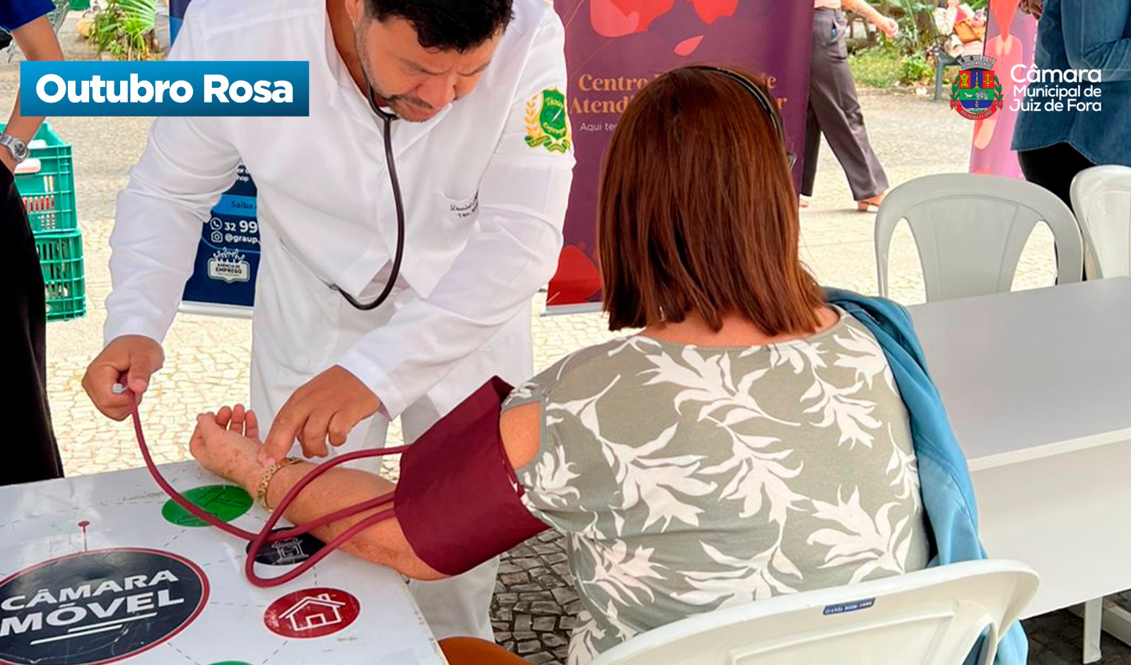 Dia Municipal do Combate ao Câncer de Mama é celebrado na Câmara (16/10/2025 00:00:00)