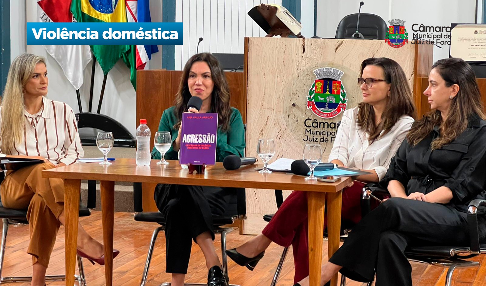 Violência doméstica - Ana Paula Araújo defende criminalização da misoginia (12/03/2026 00:00:00)