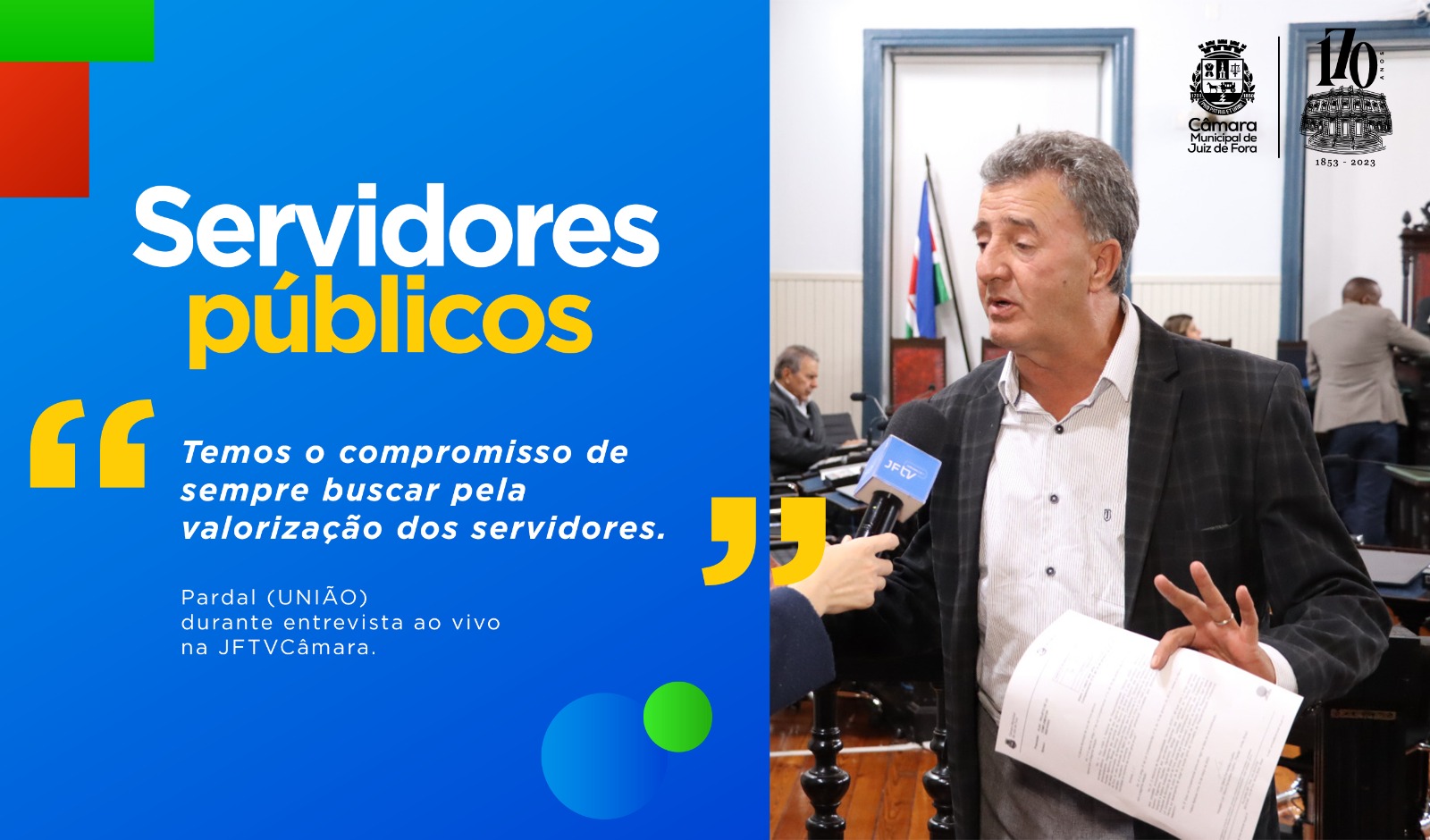 Ao Vivo - Pardal defende a valorização dos servidores municipais (23/06/2023 00:00:00)