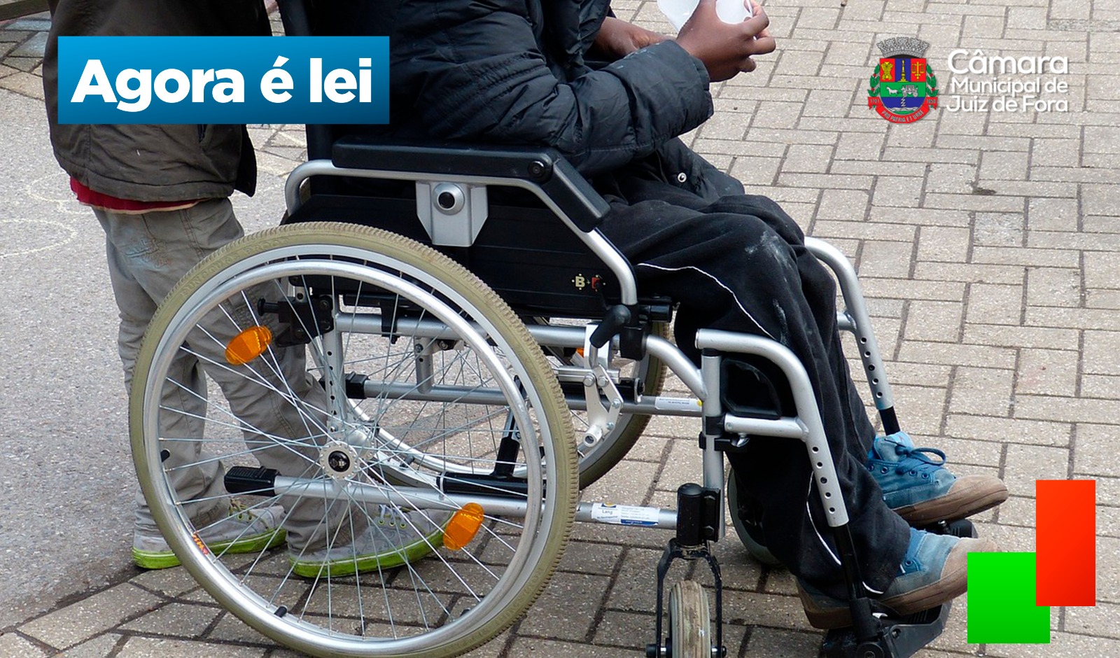 Agora é Lei -  Lei garante meia-entrada para pessoas com deficiência (18/02/2025 00:00:00)