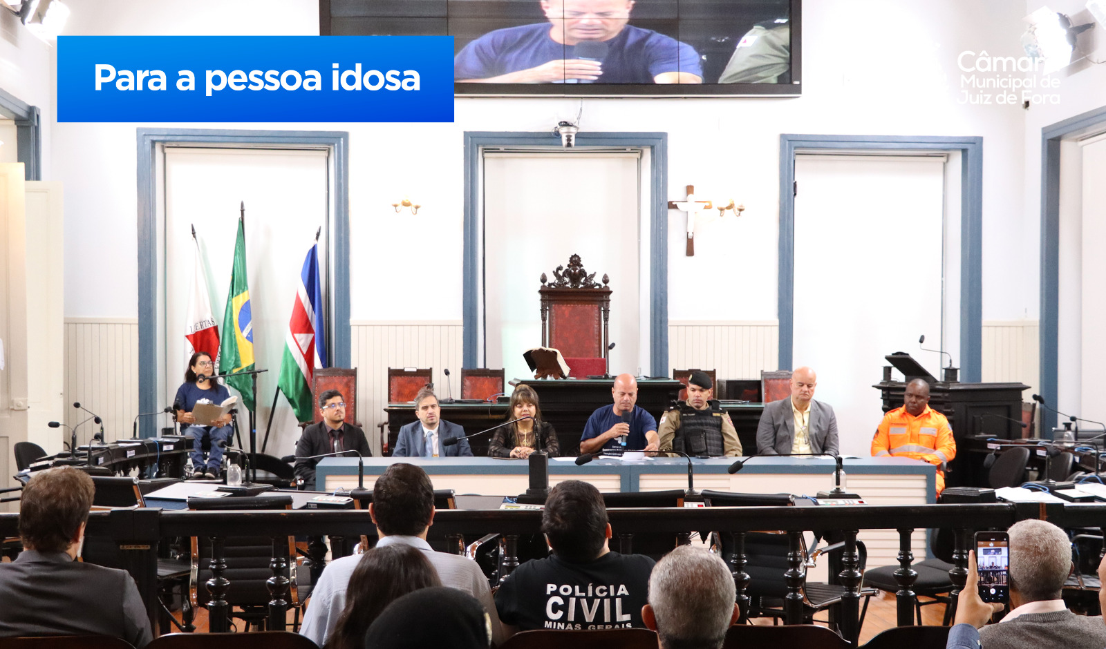 Semana de Segurança - CMJF promove palestras sobre cuidados com a pessoa idosa (18/04/2023 00:00:00)