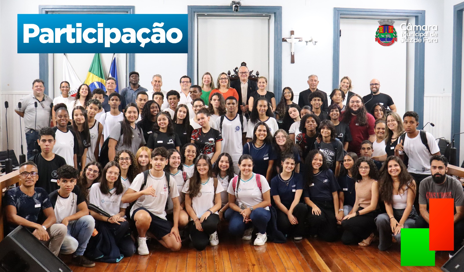 Câmara realiza a instalação do Parlamento Jovem 2025 (25/03/2025 00:00:00)