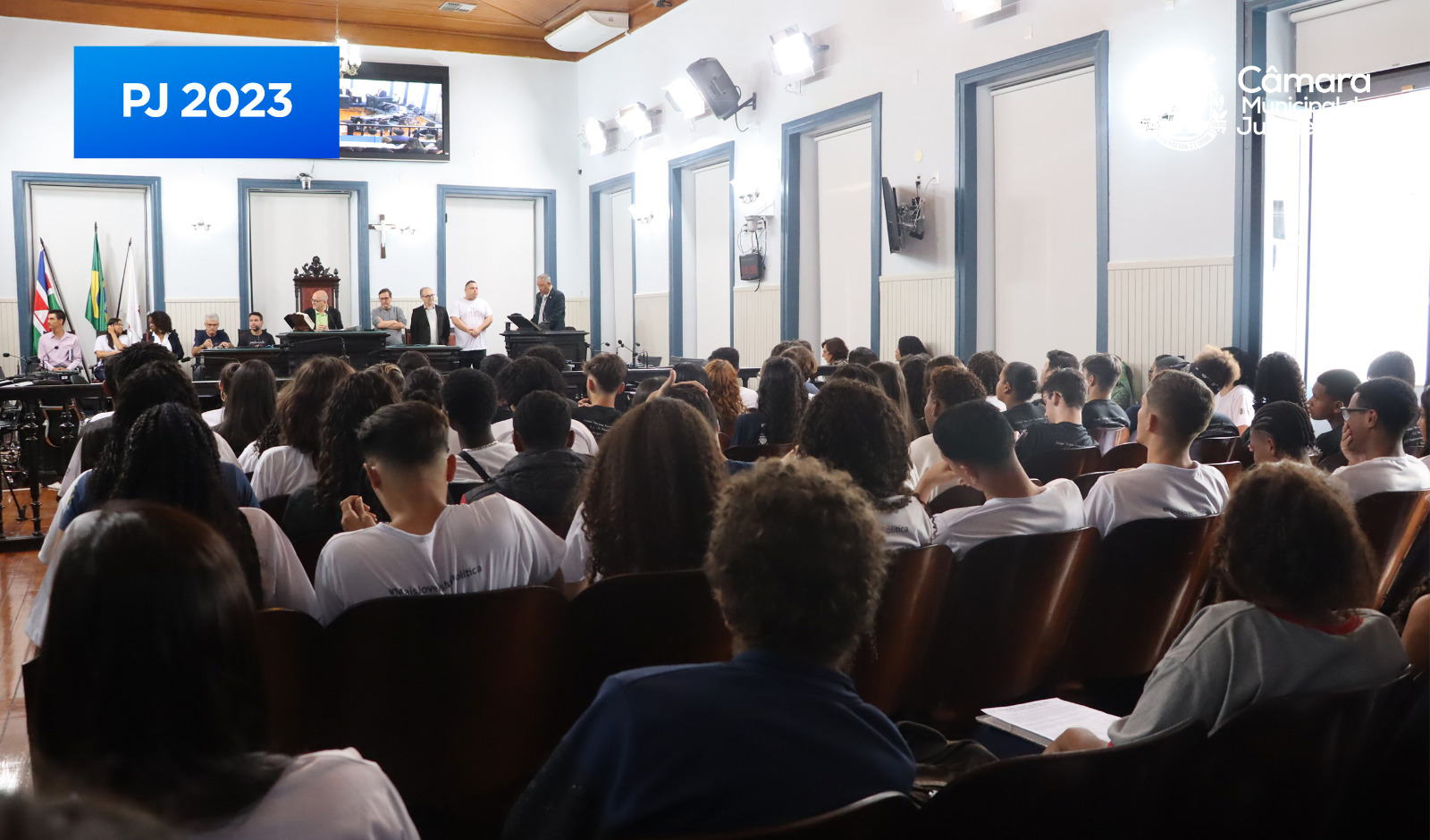 PJ 2023 - Estudantes aprovam propostas para a juventude no mercado de trabalho (11/08/2023 00:00:00)