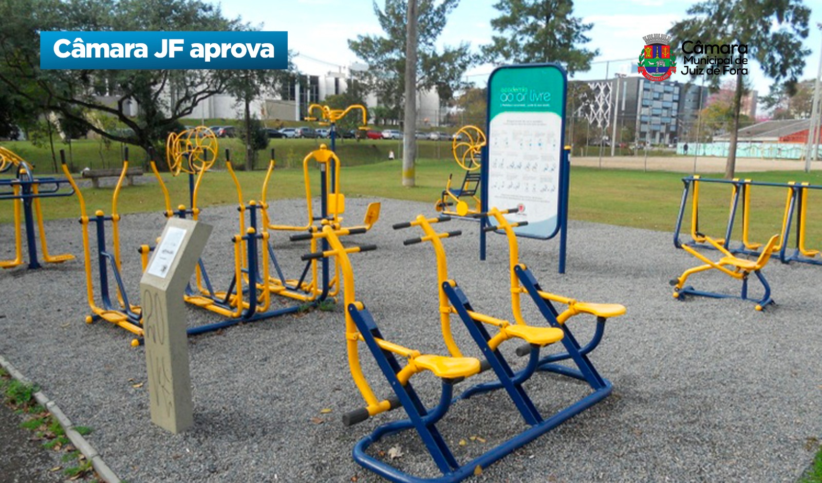 Câmara JF aprova - Academia ao Ar Livre para a Terceira Idade (09/02/2026 00:00:00)