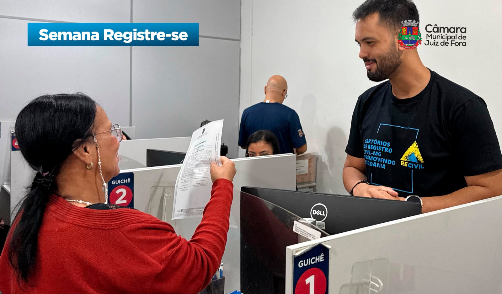 Semana Registre-se - Câmara apoia cartórios na ampliação do acesso à documentação civil em JF (15/04/2026 00:00:00)
