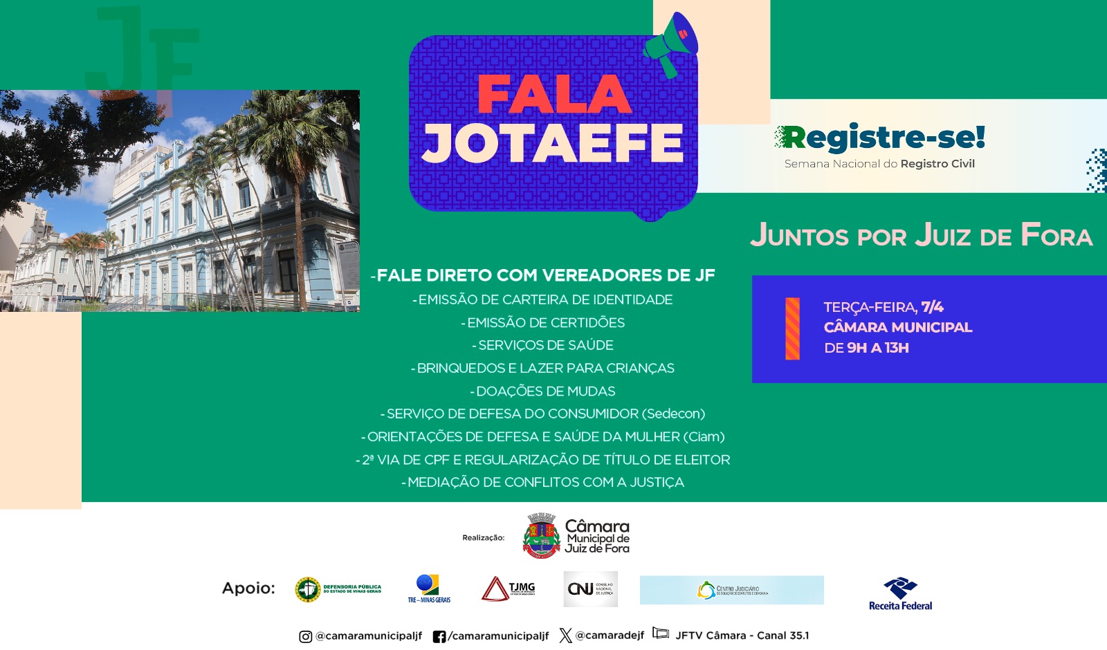 Fala JOTAEFE -  Cidadania em edição especial de reconstrução de Juiz de Fora (01/04/2026 00:00:00)