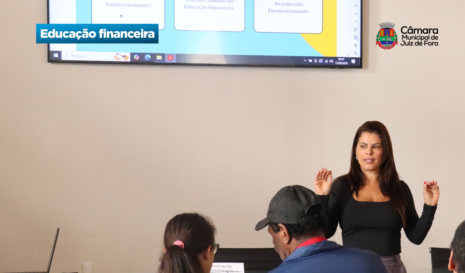 Palestra sobre Educação Financeira no Sedecon destaca a importância do planejamento para aposentados e pensionistas (18/09/2025 00:00:00)