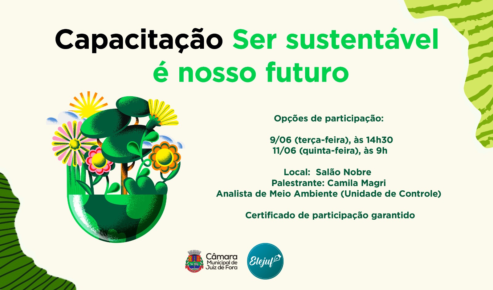 Sustentabilidade - Capacitação para servidores sobre meio ambiente (08/06/2026 00:00:00)