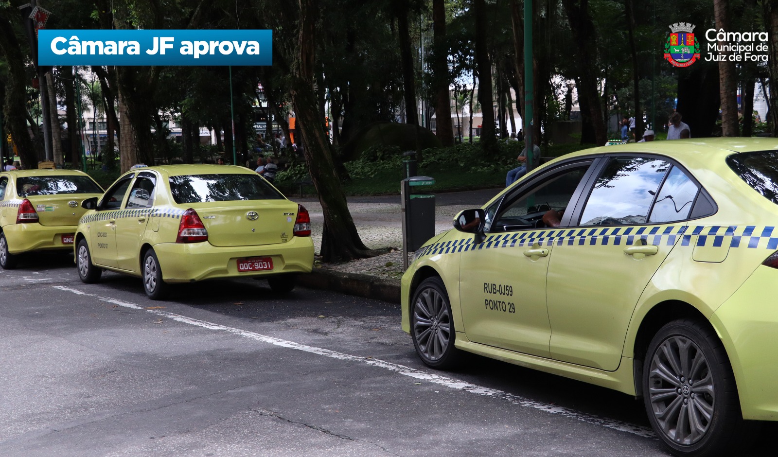 Câmara JF aprova - Mudança na regra para permissionários de táxi (28/10/2025 00:00:00)