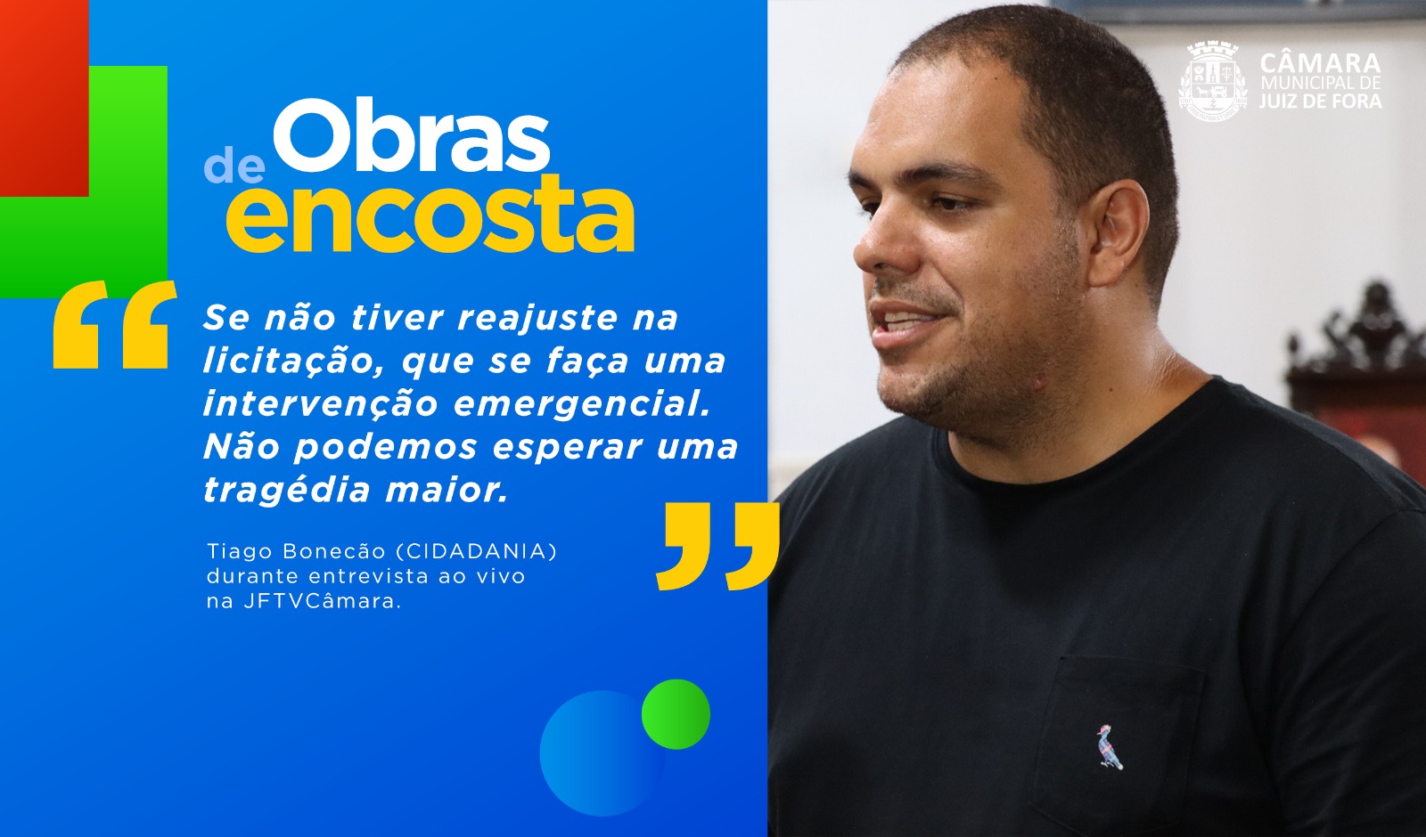Ao Vivo - Bonecão defende mudanças na licitação para obras de encostas (14/02/2023 00:00:00)